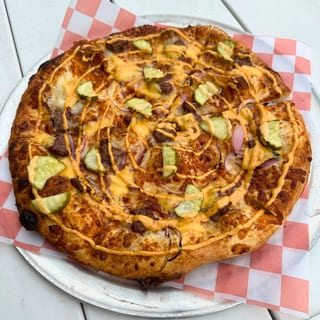Smash Burger Pizza 14"